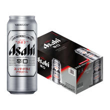 朝日啤酒 超爽生啤酒 500ml*18罐