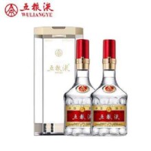 WULIANGYE五粮液 第八代五粮液52度浓香型白酒 52度 500mL 2瓶 赠酒具