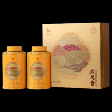 PLUS会员：八马茶业 乌龙茶千祥 安溪铁观音清香型特级210g 礼盒装茶叶 *2件