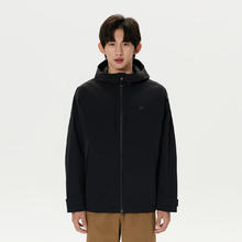 KOLON SPORT 男女同款户外冲锋衣 LUJK4WTT40-BK