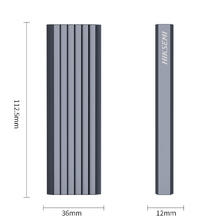 海康威视 M.2 NVMe协议移动硬盘盒全铝 Type-C3.2接口SSD固态硬盘外置盒笔记本电脑M2