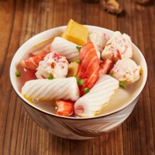 PLUS会员：兴威（XINGWEI）什锦火锅丸子组合装海鲜风味500g*10件