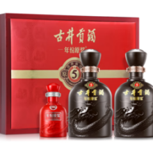 古井贡酒 年份原浆古5 50度 浓香型白酒 500ml*2瓶 礼盒装