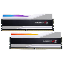 G.SKILL芝奇（G.SKILL）32GB(16Gx2)套装 DDR5 6400频率 台式机内存条-幻锋戟RGB灯条(科技银)/C32