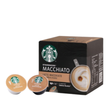 星巴克（Starbucks）多趣酷思胶囊咖啡美式意式花式适用DolceGusto胶囊咖啡机 拿铁玛奇朵 效期25.8月129g