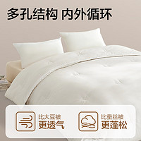 网易严选 100%优选蚕丝A类大豆被 加厚冬被200*230cm
