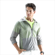 探拓（TECTOP）皮肤风衣 户外情侣款男风衣 JL3009 男款浅灰色XL