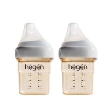 【自营】hegen婴儿PPSU奶瓶150毫升*2新生儿宝宝进口标准奶嘴正品