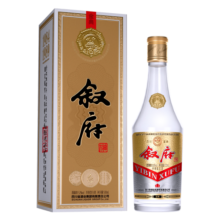 叙府酒 53优金典 五粮浓香型白酒 国银奖章纪念酒 纯粮食酒 礼盒酒 52度 500mL 6瓶 整箱装