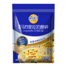 妙可蓝多马苏里拉芝士碎450g 奶酪碎  焗饭披萨拉丝烘焙原料 国产冷冻