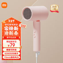 米家 MIJIA CMJ04LXW 电吹风 粉色
