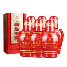 PLUS会员、百亿补贴：汾酒 老白汾醇柔 清香型白酒 42度 475ml*6瓶 整箱装