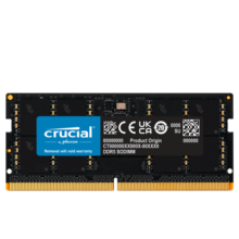 Crucial英睿达 16GB DDR5 4800频率 笔记本内存条 美光（原镁光）原厂颗粒 AI电脑配件