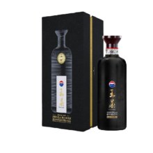 20点、88VIP：MOUTAI 茅台 王茅祥雅黑53度500ml单瓶酱香型白酒高度酒商务送礼过节礼品