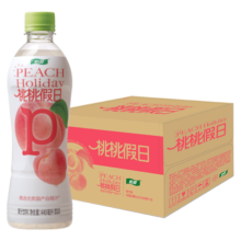 怡宝桃桃假日果汁饮料440ml*15整箱装