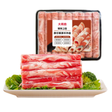 plus会员:大希地原切羊肉卷300g*5件+凑单品