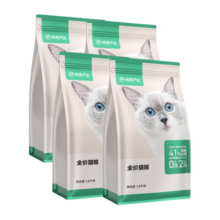 网易严选猫粮成猫幼猫猫粮全价无谷猫粮益生菌全期猫粮宠物主粮 网易严选 全价猫粮4*1.8kg