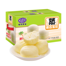 港荣蒸蛋糕椰香800g 面包零食早餐饼干蛋糕中西式糕点年货节礼品盒