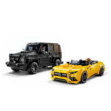 再降价、京东百亿补贴、PLUS会员：乐高 LEGO 超级赛车系列 76924 Mercedes-AMG G 63 与 Mercedes-AMG SL 63