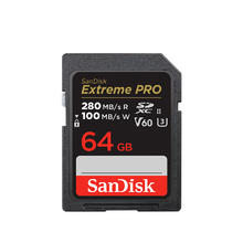 SanDisk Extreme PRO SD存储卡 64GB（UHS-II、V60、U3）