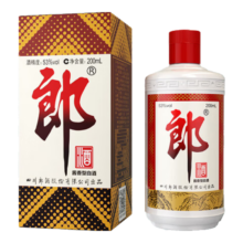19号20点：郎酒 郎牌郎酒 53度酱香型白酒 200mL 单瓶装 过年送礼