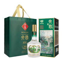 文君 52%vol 浓香型白酒 500ml 单瓶装