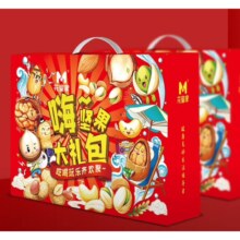 花蜜家嗨 坚果实惠款864g礼盒年货