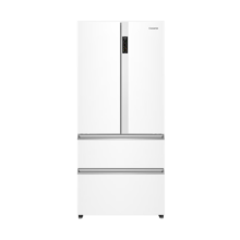 卡萨帝550升白色零嵌入式零嵌法式多门家用电冰箱白色大容量超薄嵌入一级能效变频智能双系统500L以上 BCD-550WGCFDM4WKU1