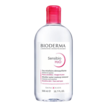 贝德玛（BIODERMA）【林允同款】粉水500ml舒妍多效洁肤液卸妆水卸防晒敏肌 新年礼物