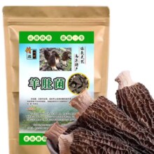 滇味十足 云南香格里拉特产 羊肚菌南北干货 火锅食材菌菇 出口品质