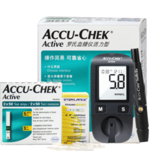 罗氏（ROCHE）血糖仪家用活力型免调码测血糖测试检测仪（100片套装）