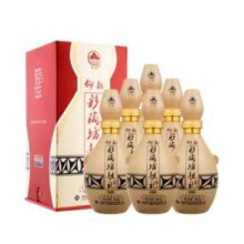 预售：仰韶 彩陶坊 献礼500 白酒 50度 500ml*6瓶 整箱装 (预售专享)