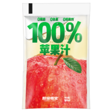 超植季超级植觉100%苹果汁180ml/袋