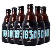 罗斯福 Trappistes Rochefort 啤酒 口粮啤酒 精酿尝鲜 1830三料啤酒 330mL 6瓶 组合装