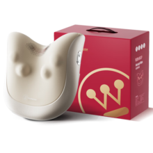 西屋（Westinghouse） 美国西屋BX3腰部按摩器肩颈椎按摩器腰背按摩仪斜方肌腰肌劳损车载全身按摩靠垫全能枕新年会礼品 BX3-可可白【全身按摩款80%人选】