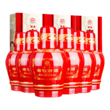 PLUS:汾酒 老白汾醇柔 清香型白酒 53度 475ml*6瓶 整箱装 年货送礼