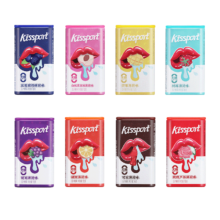 kissport  无糖薄荷糖铁盒便携 16g*9盒