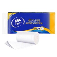 维达卷纸 4层100g*10卷超韧无芯