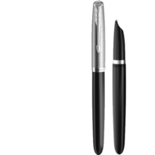 【新年礼物】派克（PARKER）高端钢笔 商务送礼 练字书法礼品文具 生日礼物 51豪华马尔林金夹墨水笔