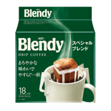 AGF 挂耳黑咖啡经典原味7g*18袋 Blendy现磨手冲滤挂式咖啡