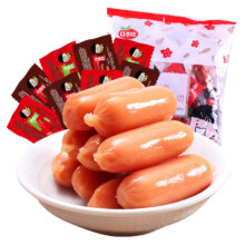 口水娃 子弹肠混合味 休闲零食 小香肠烤肠 肉类礼包 零食广场