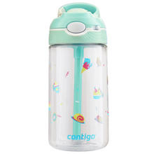 contigo 美国contigo康迪克学生锁扣户外运动吸管水杯450ml猫咪甜品HBC-ASH068