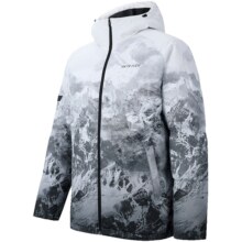 安踏雪壳羽绒服丨短款四防羽绒服男女宽松保暖加厚棉服外套上衣
