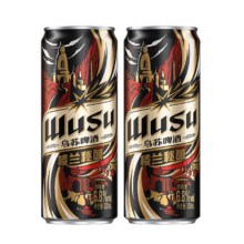 乌苏啤酒（wusu）楼兰秘酿 330ml*2罐装