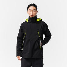 迪卡侬 DECATHLON CREW 500航海防水防风夹克 L4666090 静谧黑