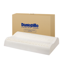 邓禄普（Dunlopillo）ECO波浪枕 斯里兰卡进口天然乳胶枕头 颈椎枕
