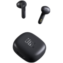 JBL WAVE FLEX 真无线蓝牙耳机半入耳式麦克风通话降噪运动音乐耳机苹果耳麦 WFLEX黑色 环境感知 支持APP