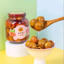 临期品：林家铺子糖水山楂罐头  山楂730g*1