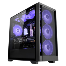 宁美国度骁魂i7 13700KF/RTX4060Ti/4070SUPER显卡高端游戏直播剪辑DIY台式主机设计师渲染组装电脑整机 12700KF RTX4070新丨配置六 骁魂