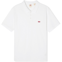 Levi's李维斯情侣同款短袖POLO衫休闲商务时尚轻薄舒适 白色0000 S